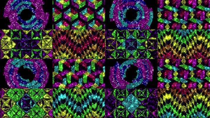 4组原版霓虹光效节奏合集