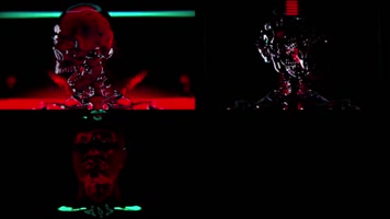 4组恐怖人脸酒吧3D素材