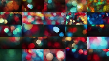 2K光斑炫光100组合成叠加