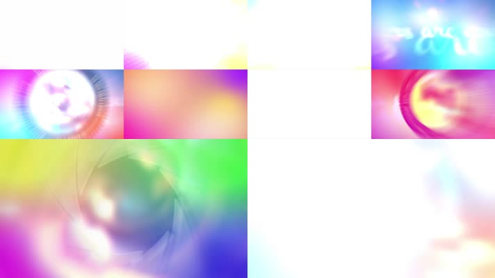 10组镜头光晕转场合集