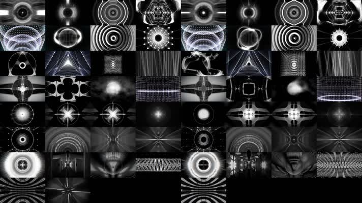 31组黑白集合图案vj