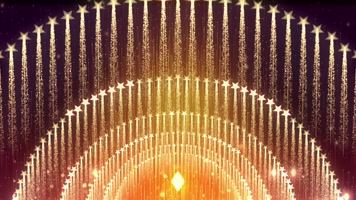 7组金色粒子星星合集