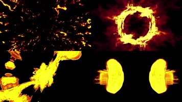 9组大气节奏火焰合成叠加 9组大气节奏火焰合成叠加