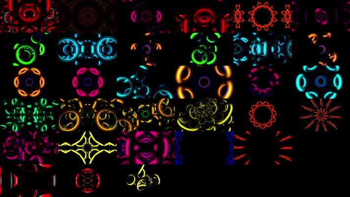 23组快节奏动感绚丽集合球体