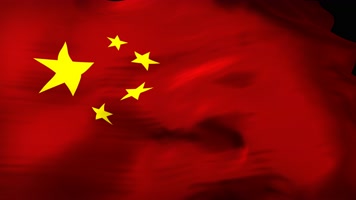 4K国旗飘动循环