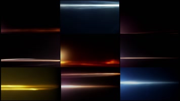 39组镜头炫光漏光光效4K