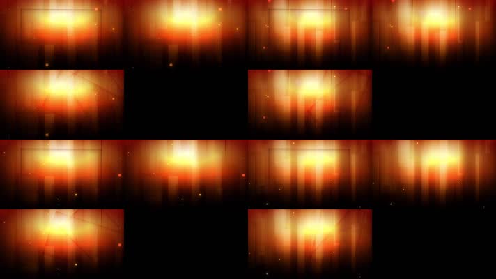 5组黄色唯美光线背景