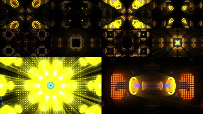 6组动感酒吧节奏vj