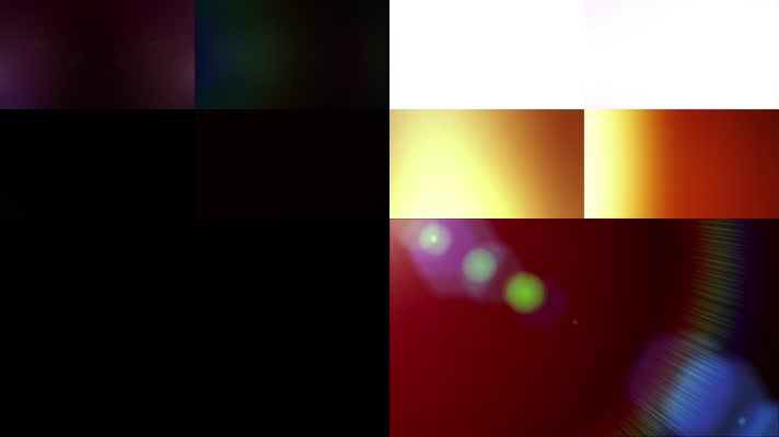 5组光斑转场温馨风格合集