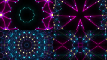 4款动感时尚变幻视觉冲击LED夜场派对 