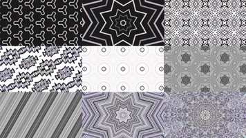 15组原版快闪黑白线条节奏合集