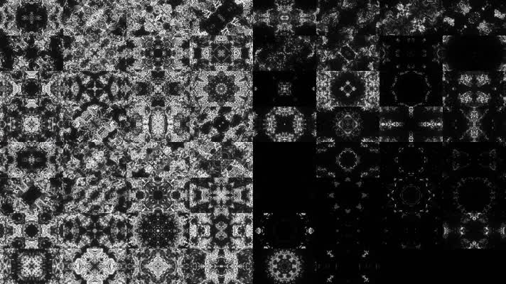 30组黑色流体爆闪