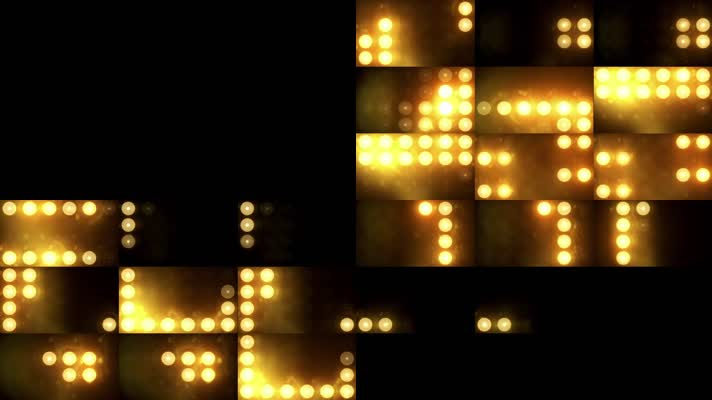 35款金色灯光款合集包