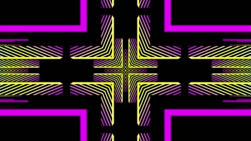 6组几何彩色节奏vj