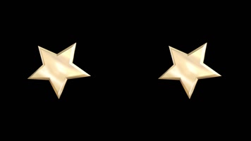 4组金色五角星合成通道 4组金色五角星合成通道