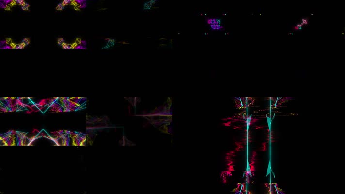 10组信号差错节奏激光节奏