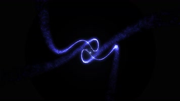 4K光线粒子汇聚带通道