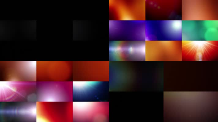 22组温馨风格光斑叠加合集