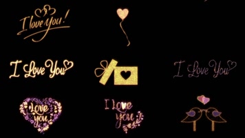 15组情人节合成元素包