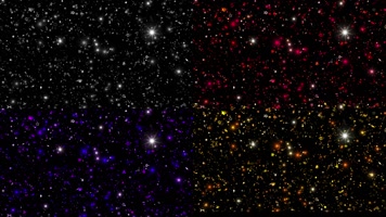 9组星星星光繁星通道循环 9组星星星光繁星通道循环