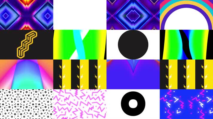 8组快歌涂鸦节奏快闪动感合集