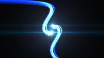 4K光线粒子汇聚光点带通道