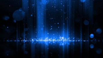 蓝色梦幻粒子舞台婚礼背景视频