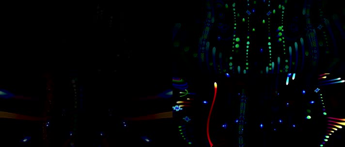 时尚炫丽抽象元素led舞台背景视频