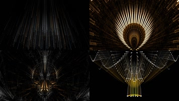 9组水晶粒子大屏幕背景