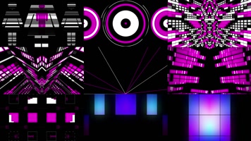 14组韩风时尚几何节奏图案