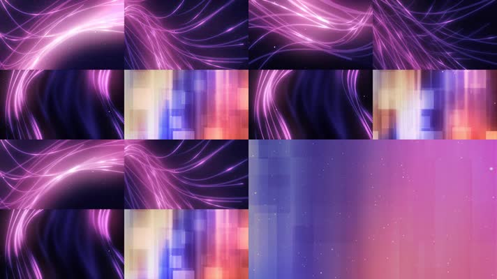 5组紫色梦幻背景