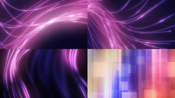 5组紫色梦幻背景