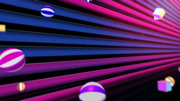 魔术球形立方体与光线