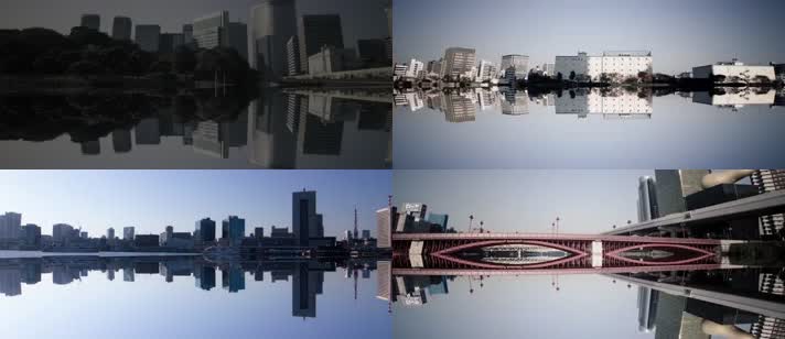 4K日本东京城市镜像艺术宣传片