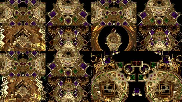 5组朋克风格VJ酒吧