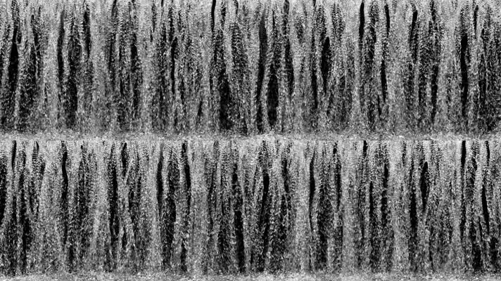 写实流体瀑布水帘特效（循环带通道）