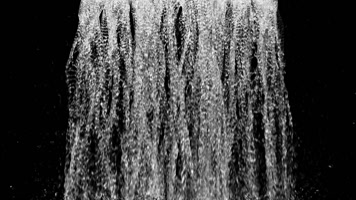 写实流体瀑布水帘特效（循环带通道）