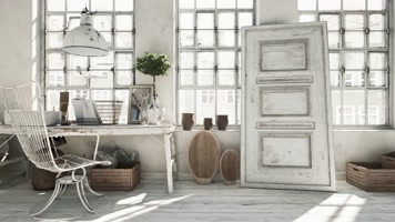 4K时尚现代家居动画