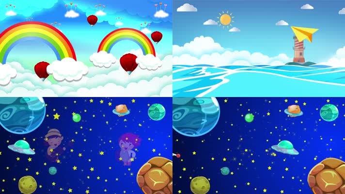 【我想要飞】卡通歌曲led大屏