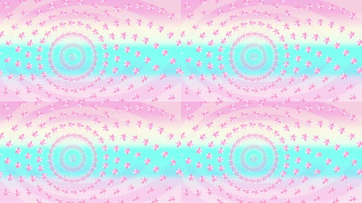 卡通梦幻星星背景循环