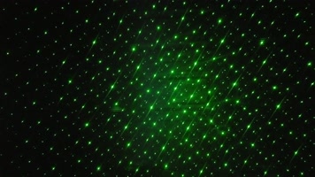 4K绿色矩阵灯光星光 