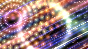4K绚丽光线粒子舞台背景led视频