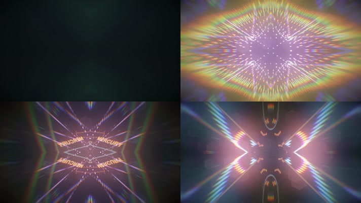 DJ万花筒光线粒子