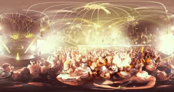VR360全景视频万人DJ演唱会现场