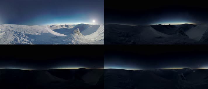 VR360山顶看日出日落