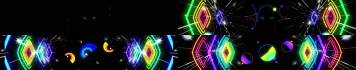 痛快摇滚超宽屏节奏舞台