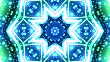 虚拟空间酷炫万花筒动感快节奏背景 