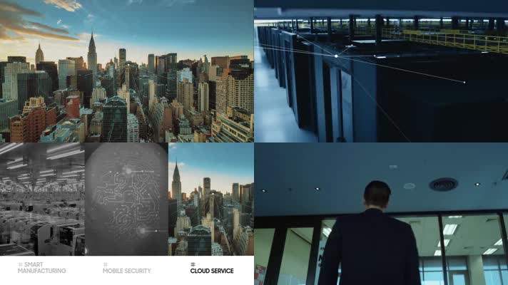 全球互联网连线大数据商务商业工业