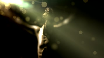 耶稣光线光斑背景 (2)