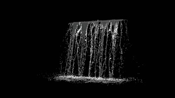 写实流体瀑布水帘特效(带通道) 写实流体瀑布水帘特效(带通道)